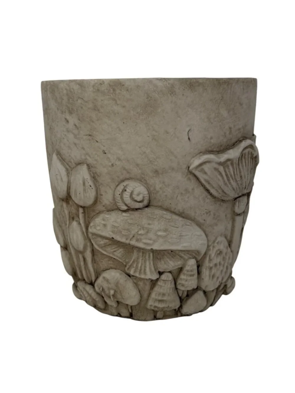 Mushroom Planter Cottage Garden Cement Look Butterfly Woodland‎ Forest Medium